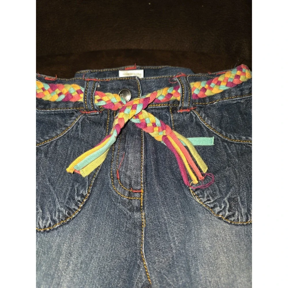 Gymboree jungle gem capris‎ lot of 2 size 4t monkeys floral